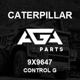 9X9647 Caterpillar CONTROL G | AGA Parts