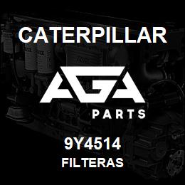 9Y4514 Caterpillar FILTERAS | AGA Parts