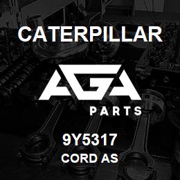 9Y5317 Caterpillar CORD AS | AGA Parts