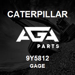 9Y5812 Caterpillar GAGE | AGA Parts