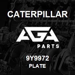 9Y9972 Caterpillar PLATE | AGA Parts