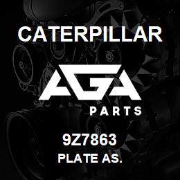 9Z7863 Caterpillar PLATE AS. | AGA Parts