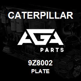 9Z8002 Caterpillar PLATE | AGA Parts