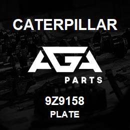 9Z9158 Caterpillar PLATE | AGA Parts