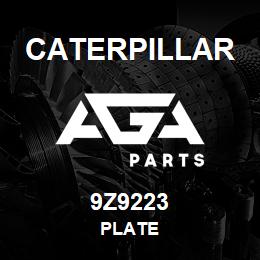 9Z9223 Caterpillar PLATE | AGA Parts