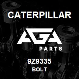 9Z9335 Caterpillar BOLT | AGA Parts