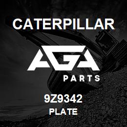 9Z9342 Caterpillar PLATE | AGA Parts
