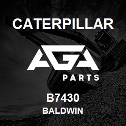 B7430 Caterpillar BALDWIN | AGA Parts