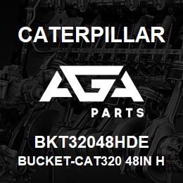 BKT32048HDE Caterpillar BUCKET-CAT320 48IN HD (0.89M3) - (B LINKAGE) | AGA Parts