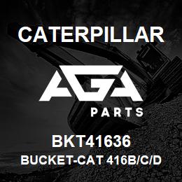BKT41636 Caterpillar BUCKET-CAT 416B/C/D 36IN(0.32M3) - 7HD TIPS | AGA Parts