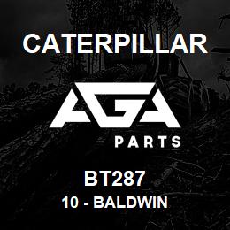 BT287 Caterpillar 10 - BALDWIN | AGA Parts
