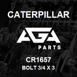 CR1657 Caterpillar BOLT 3/4 X 3 | AGA Parts