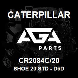 CR2084C/20 Caterpillar SHOE 20 STD - D6D | AGA Parts