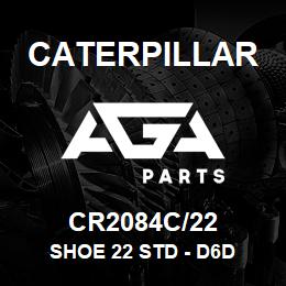 CR2084C/22 Caterpillar SHOE 22 STD - D6D | AGA Parts