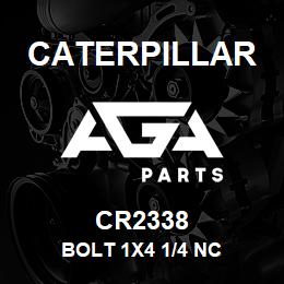 CR2338 Caterpillar BOLT 1X4 1/4 NC | AGA Parts