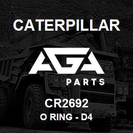 CR2692 Caterpillar O RING - D4 | AGA Parts