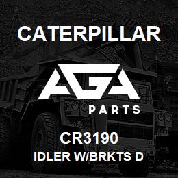 CR3190 Caterpillar IDLER W/BRKTS D | AGA Parts