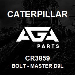 CR3859 Caterpillar BOLT - MASTER D9L | AGA Parts