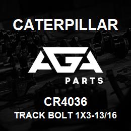 CR4036 Caterpillar TRACK BOLT 1X3-13/16 D9L | AGA Parts