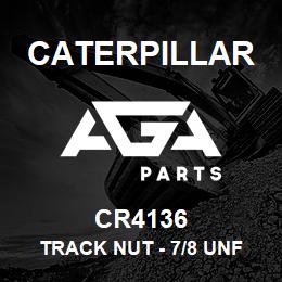 CR4136 Caterpillar TRACK NUT - 7/8 UNF (6V1723) (BOX Q | AGA Parts