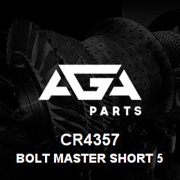 CR4357 Caterpillar BOLT MASTER SHORT 5/8X2-19/32 | AGA Parts