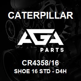 CR4358/16 Caterpillar SHOE 16 STD - D4H | AGA Parts
