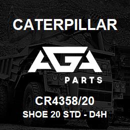 CR4358/20 Caterpillar SHOE 20 STD - D4H | AGA Parts