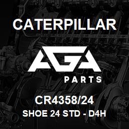 CR4358/24 Caterpillar SHOE 24 STD - D4H | AGA Parts