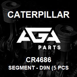 CR4686 Caterpillar SEGMENT - D9N (5 PCS) | AGA Parts