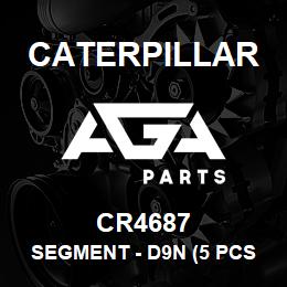 CR4687 Caterpillar SEGMENT - D9N (5 PCS) | AGA Parts