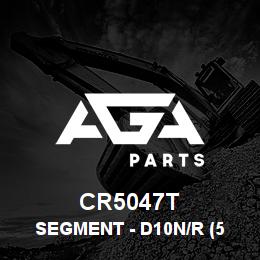 CR5047T Caterpillar SEGMENT - D10N/R (5 PC) | AGA Parts