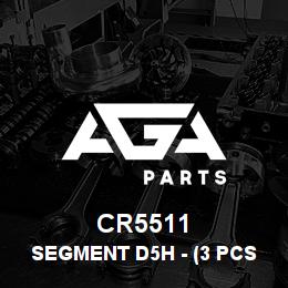 CR5511 Caterpillar SEGMENT D5H - (3 PCS) | AGA Parts CR5511 Caterpillar SEGMENT D5H - (3 PCS) | AGA Parts
