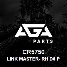 CR5750 Caterpillar LINK MASTER- RH D6 PI INCH (3P1116) | AGA Parts CR5750 Caterpillar LINK MASTER- RH D6 PI INCH (3P1116) | AGA Parts