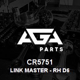 CR5751 Caterpillar LINK MASTER - RH D6 BU (3P1114) | AGA Parts CR5751 Caterpillar LINK MASTER - RH D6 BU (3P1114) | AGA Parts