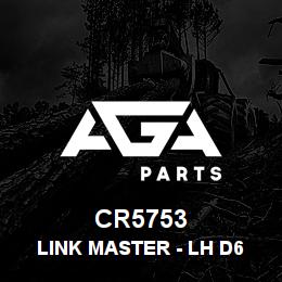 CR5753 Caterpillar LINK MASTER - LH D6 BU (3P1115) | AGA Parts CR5753 Caterpillar LINK MASTER - LH D6 BU (3P1115) | AGA Parts