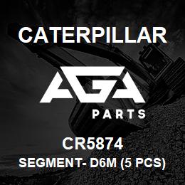 CR5874 Caterpillar SEGMENT- D6M (5 PCS) | AGA Parts