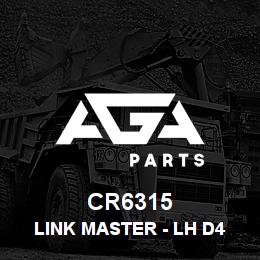CR6315 Caterpillar LINK MASTER - LH D4 PI | AGA Parts