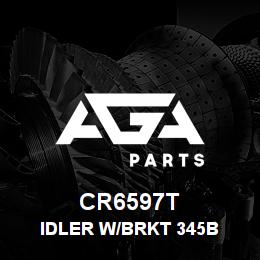 CR6597T Caterpillar IDLER W/BRKT 345B | AGA Parts