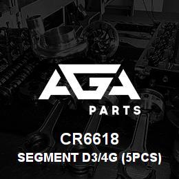 CR6618 Caterpillar SEGMENT D3/4G (5PCS) | AGA Parts CR6618 Caterpillar SEGMENT D3/4G (5PCS) | AGA Parts