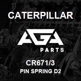 CR671/3 Caterpillar PIN SPRING D2 | AGA Parts