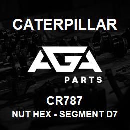 CR787 Caterpillar NUT HEX - SEGMENT D7 3/4 | AGA Parts