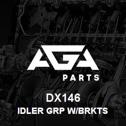 DX146 Caterpillar IDLER GRP W/BRKTS- 315/320 | AGA Parts DX146 Caterpillar IDLER GRP W/BRKTS- 315/320 | AGA Parts