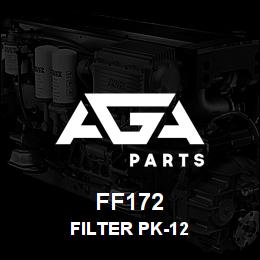 FF172 Caterpillar FILTER PK-12 | AGA Parts