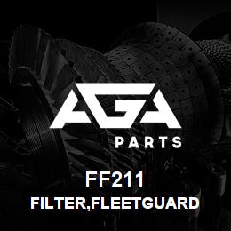 FF211 Caterpillar FILTER,FLEETGUARD | AGA Parts