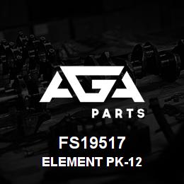 FS19517 Caterpillar ELEMENT PK-12 | AGA Parts FS19517 Caterpillar ELEMENT PK-12 | AGA Parts