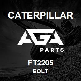 FT2205 Caterpillar BOLT | AGA Parts