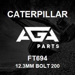 FT694 Caterpillar 12.3MM BOLT 200 | AGA Parts