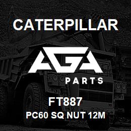 FT887 Caterpillar PC60 SQ NUT 12M | AGA Parts