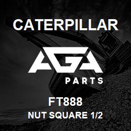 FT888 Caterpillar NUT SQUARE 1/2 | AGA Parts