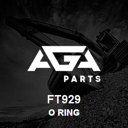FT929 Caterpillar O RING | AGA Parts FT929 Caterpillar O RING | AGA Parts